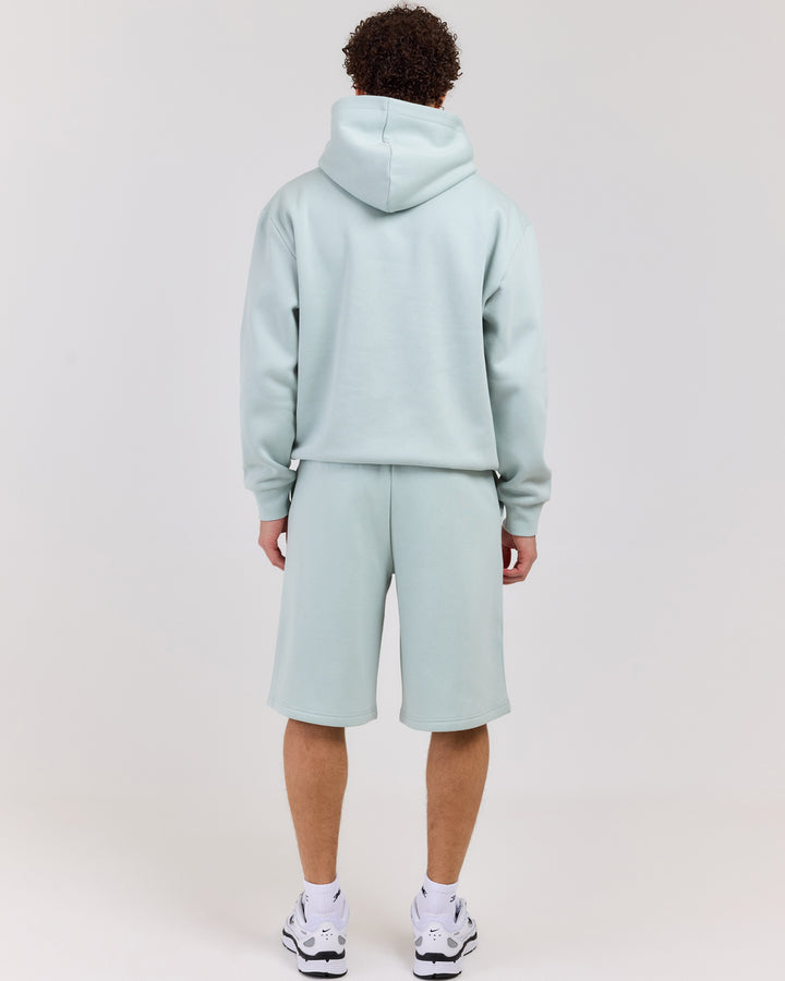 Classic Oversized Shorts - Dusty Sage
