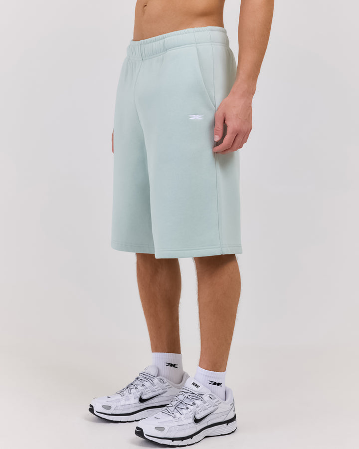 Classic Oversized Shorts - Dusty Sage