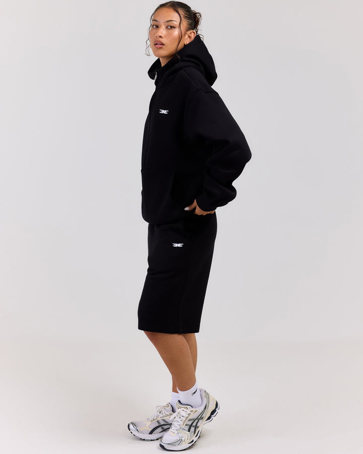 Classic Oversized Shorts - Black