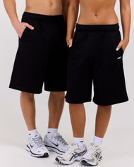 Classic Oversized Shorts - Black