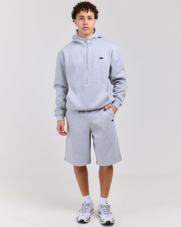 Classic Oversized Shorts - Grey