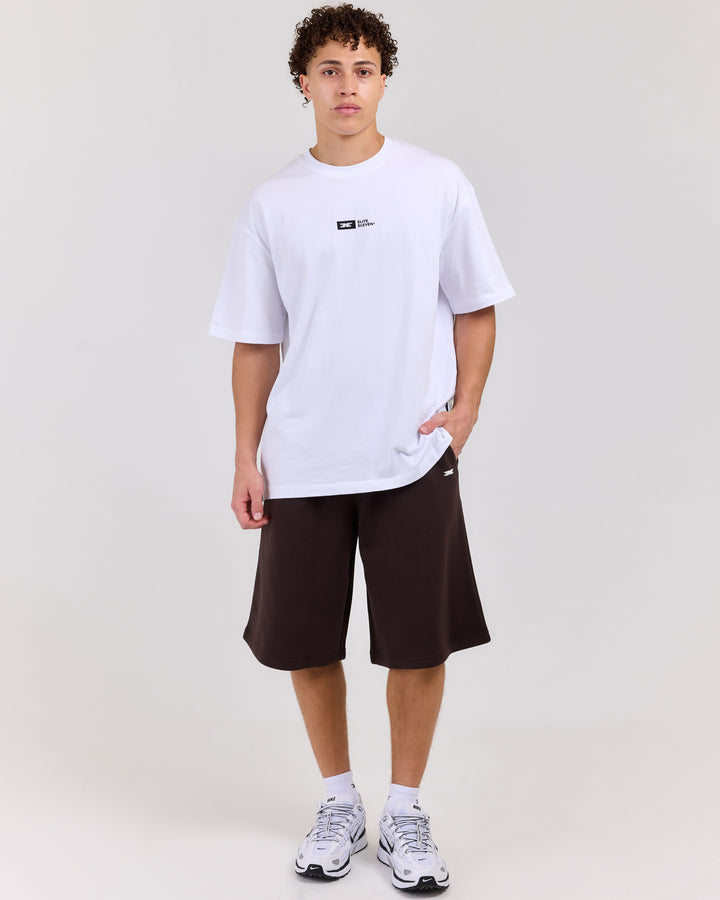 Omni Oversized Shorts - Coffee Bean