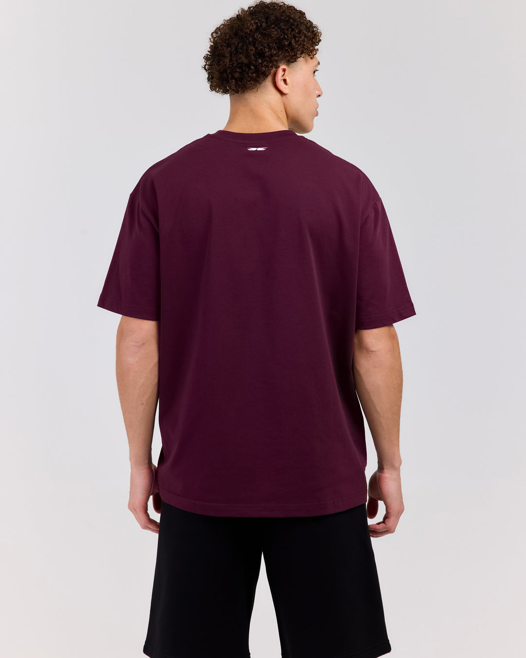 Primary Oversized Tee - Plum