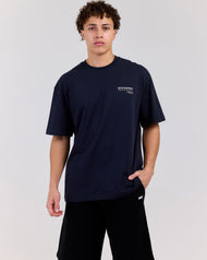 Primary Oversized Tee - Navy