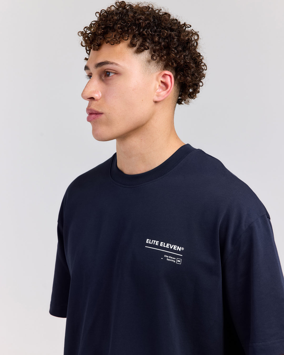 Primary Oversized Tee - Navy