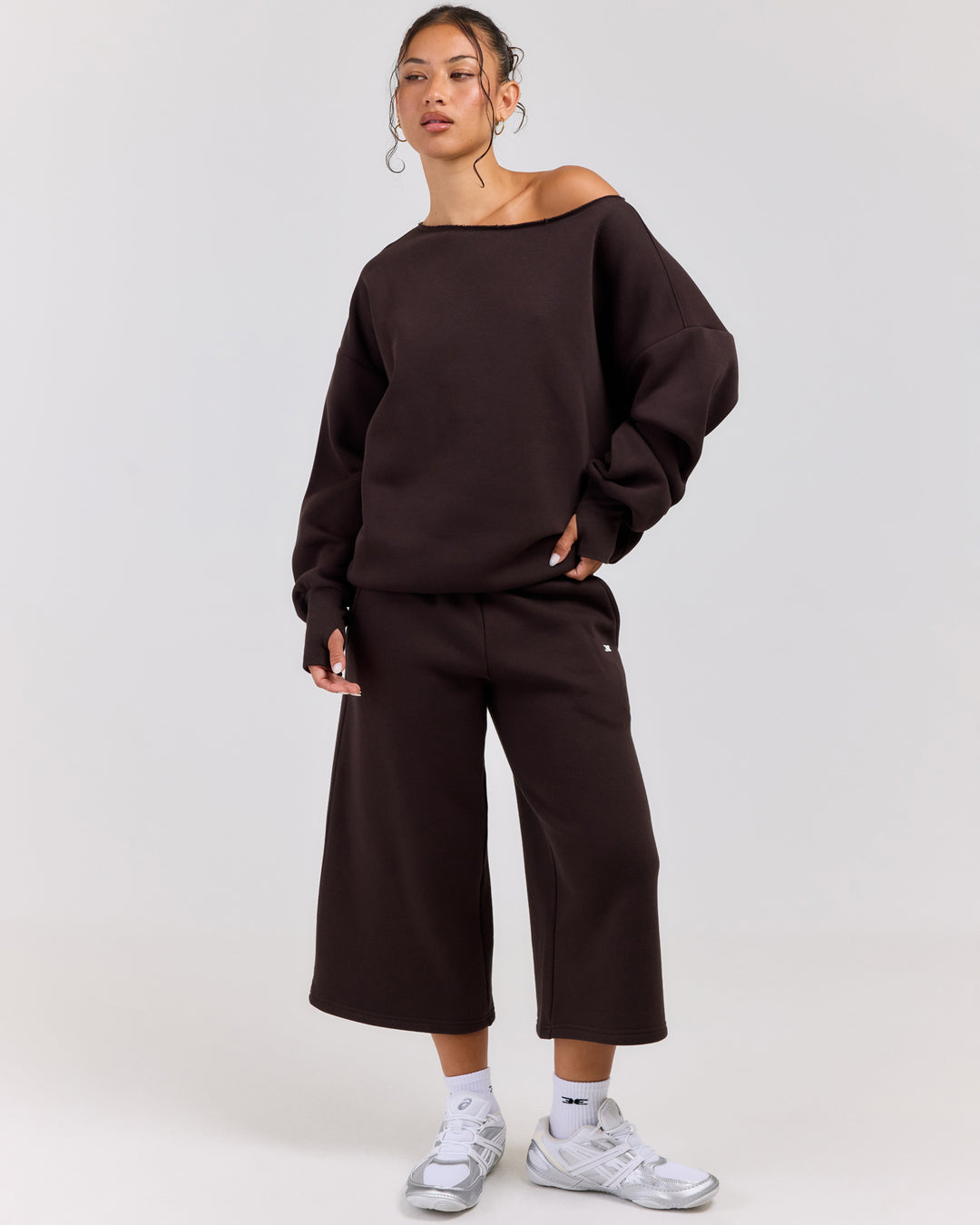 Omni Capri Pants - Coffee Bean