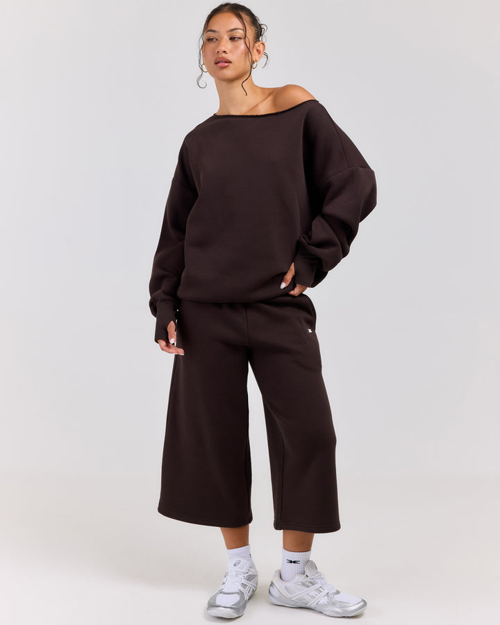 Omni Capri Pants - Coffee Bean
