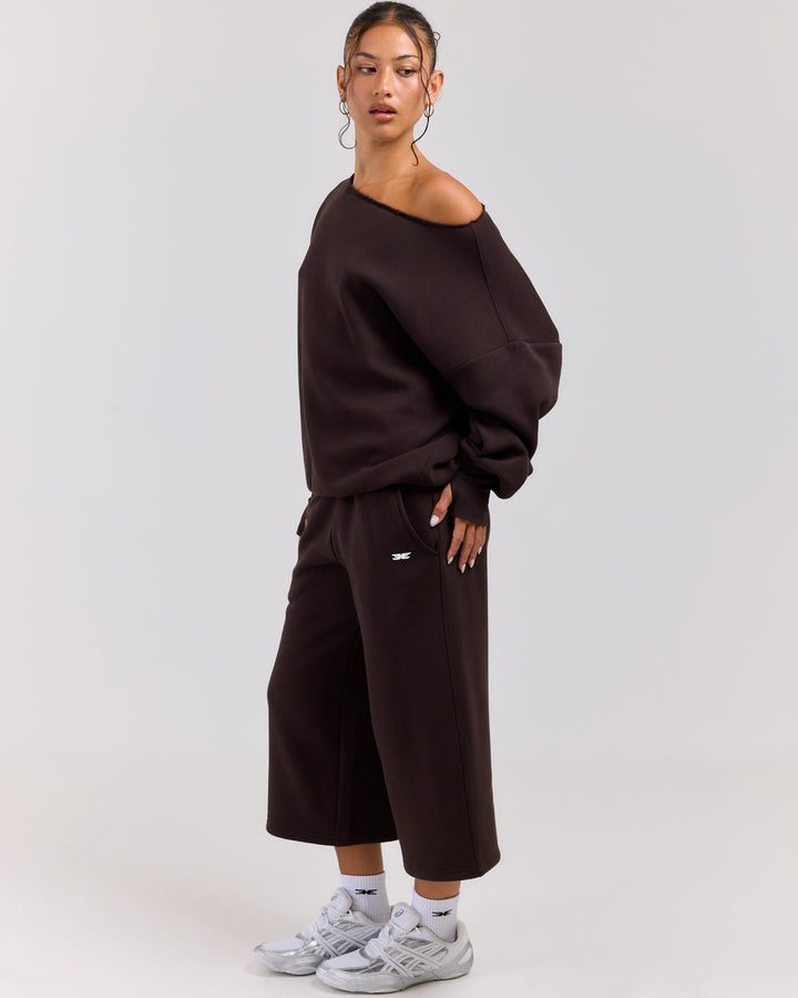 Omni Capri Pants - Coffee Bean