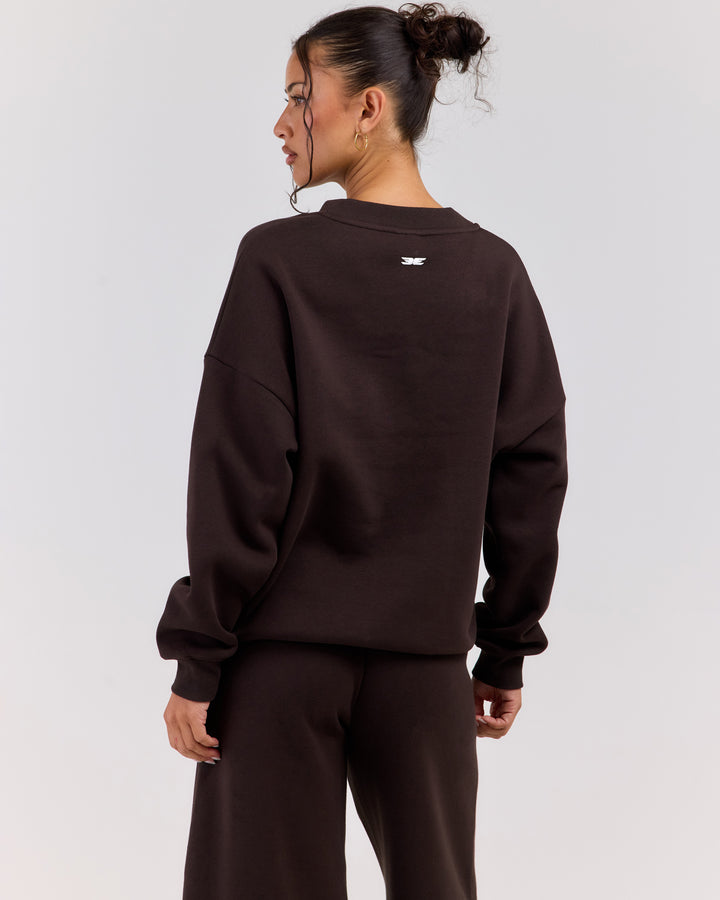 Omni V Neck - Coffee Bean