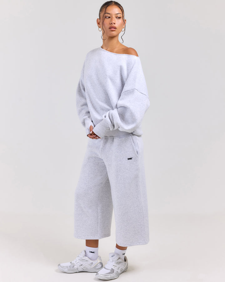 Omni Capri Pants - Grey Marle