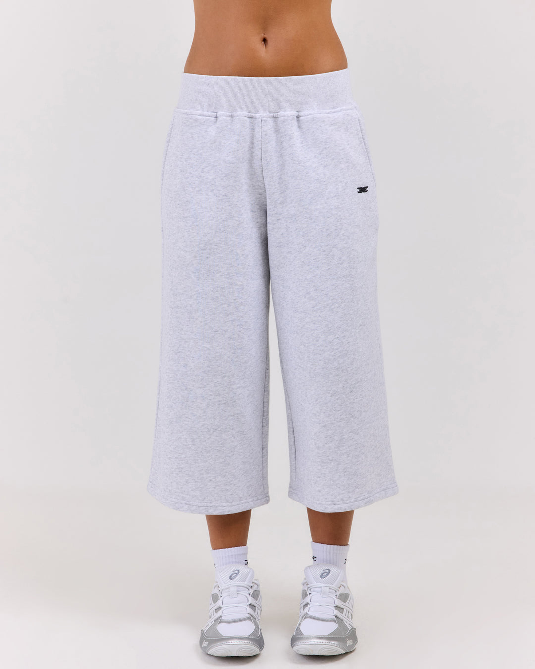Omni Capri Pants - Grey Marle