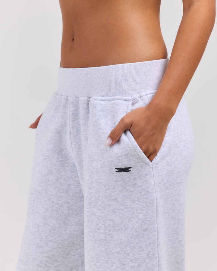 Omni Capri Pants - Grey Marle