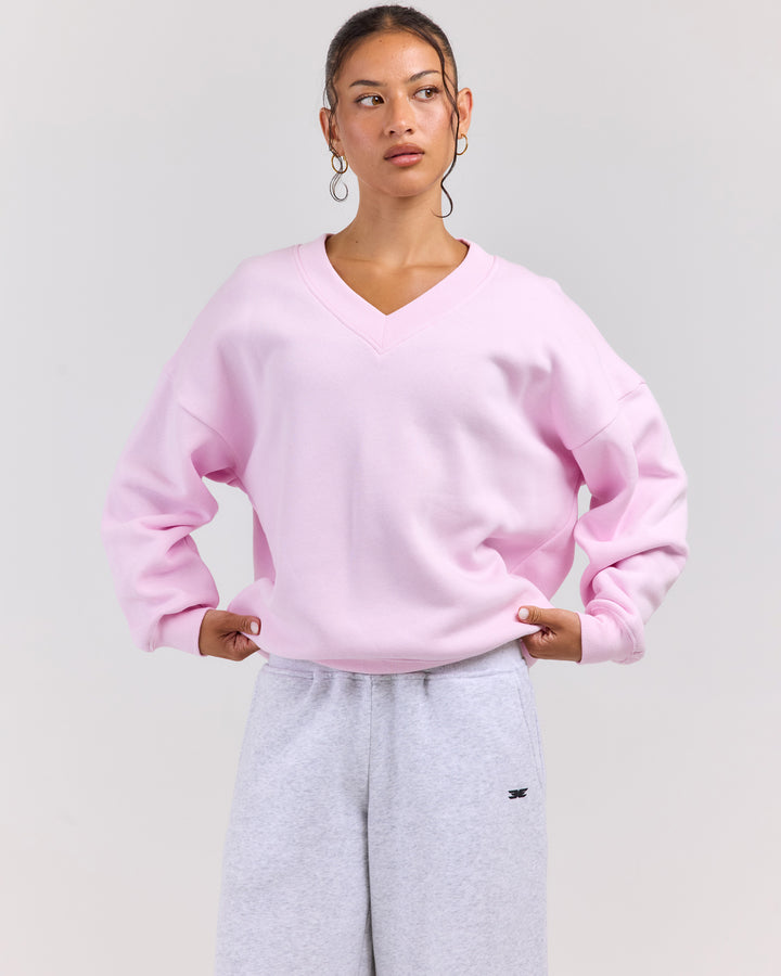 Omni V Neck - Pink