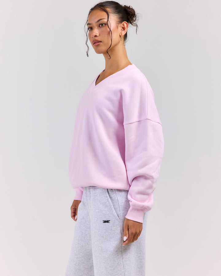 Omni V Neck - Pink
