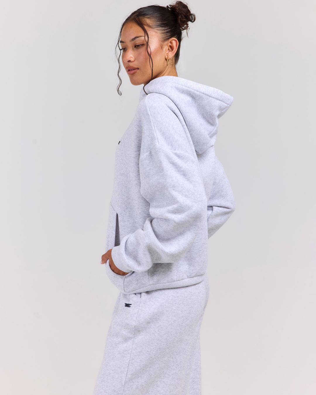 Omni Hoodie - Grey Marle