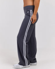 Airey Stripe Pants - Slate/White