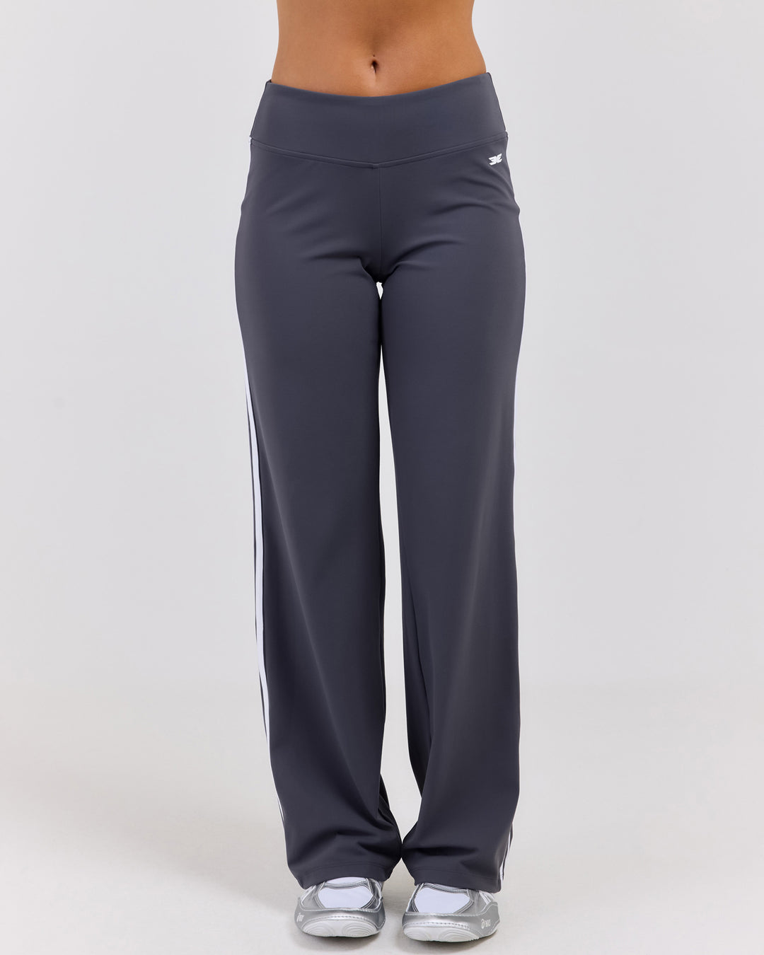 Airey Stripe Pants - Slate/White