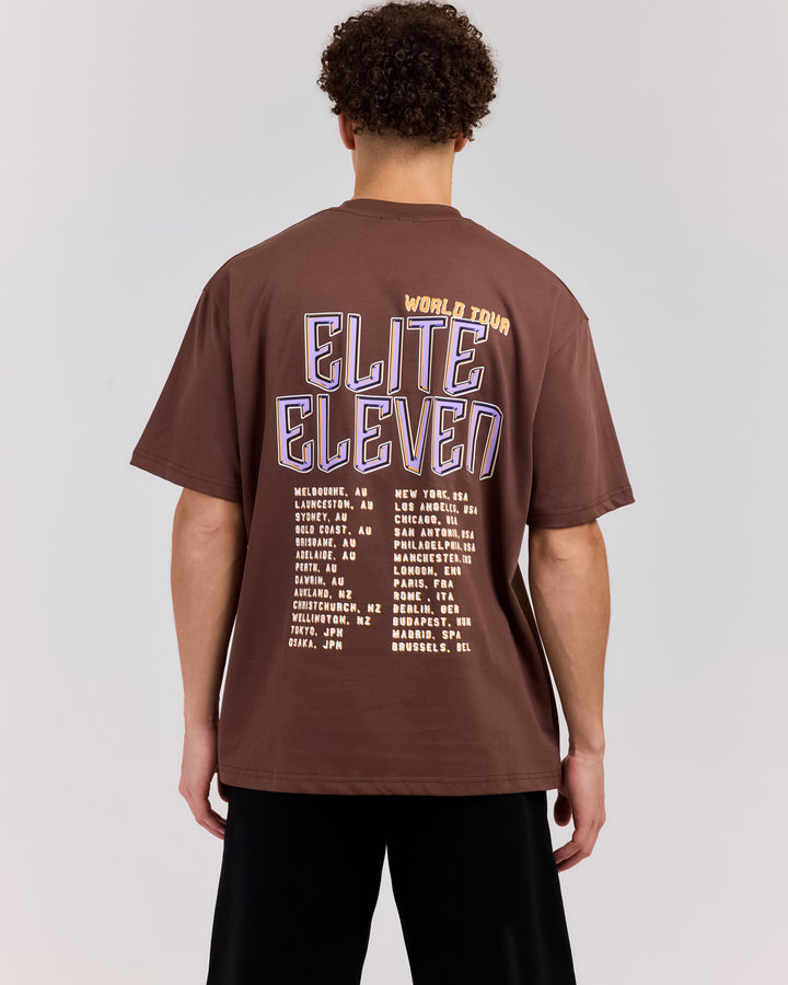 EE World Tour Tee - Brown