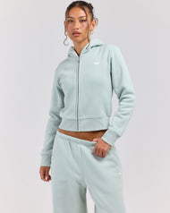 Omni Fitted Zip Through - Dusty Mint