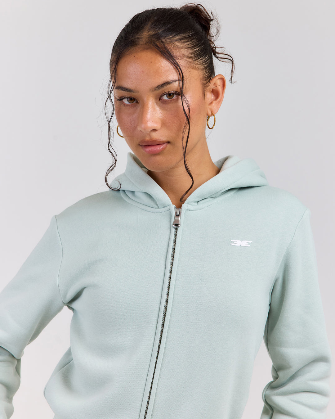 Omni Fitted Zip Through - Dusty Mint