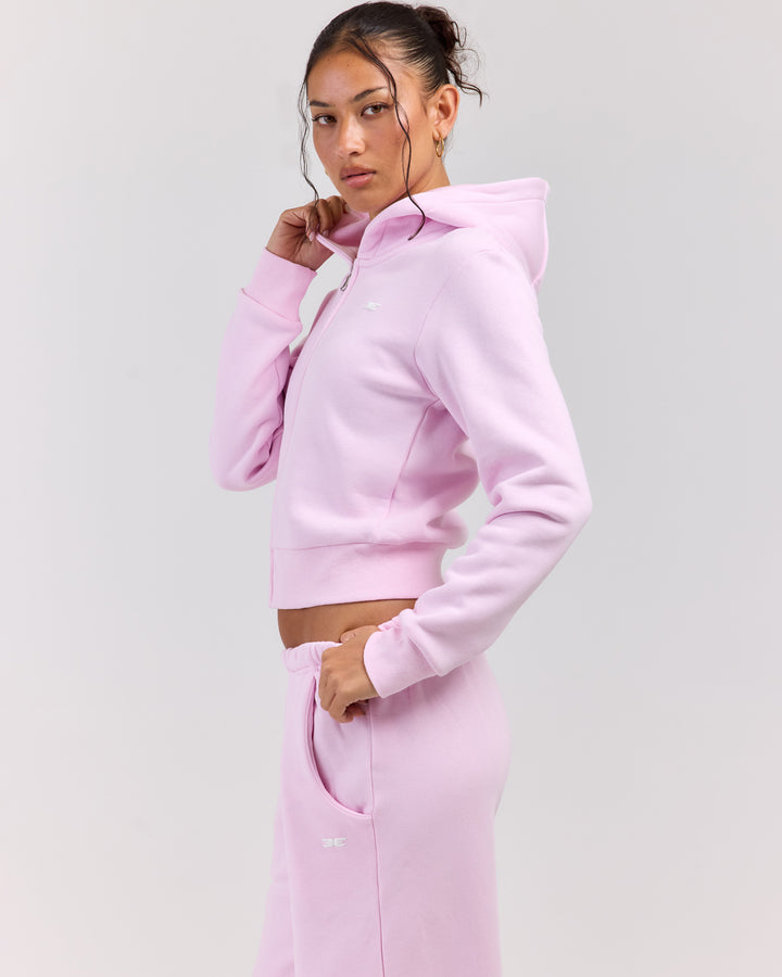 Omni Fitted Zip Through - Pink