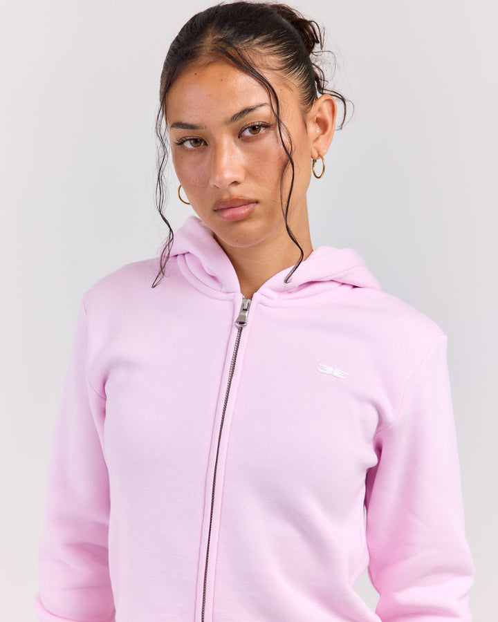 Omni Fitted Zip Through - Pink