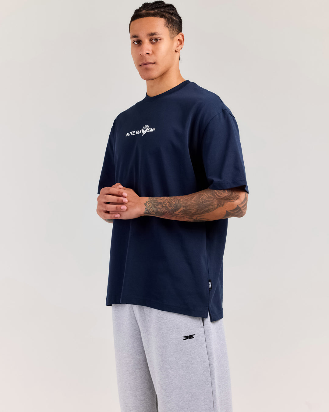 Men's MVFC Registered Oversized Tee - Navy/White