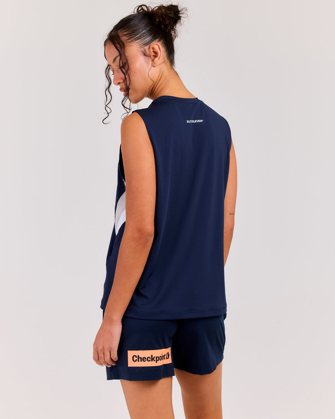 MVFC Women's ProSport Training Tank - Navy/Grey/White