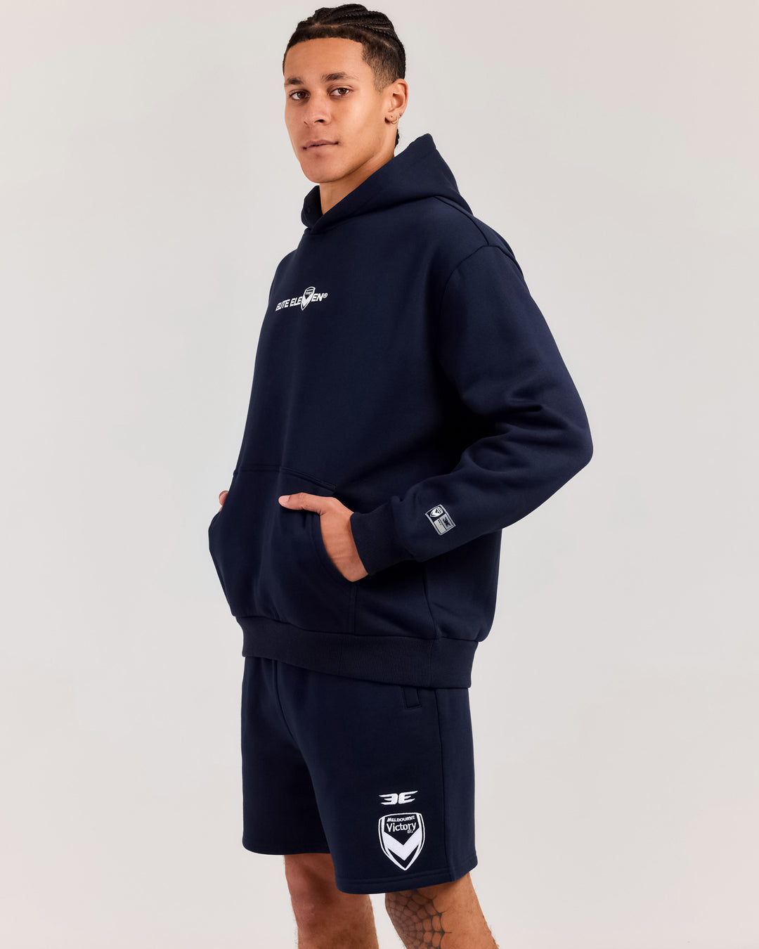 MVFC Registered Hoodie - Navy/White