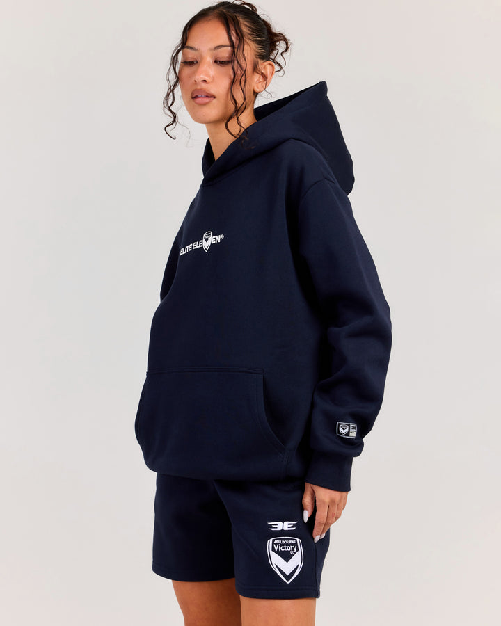 MVFC Registered Hoodie - Navy/White