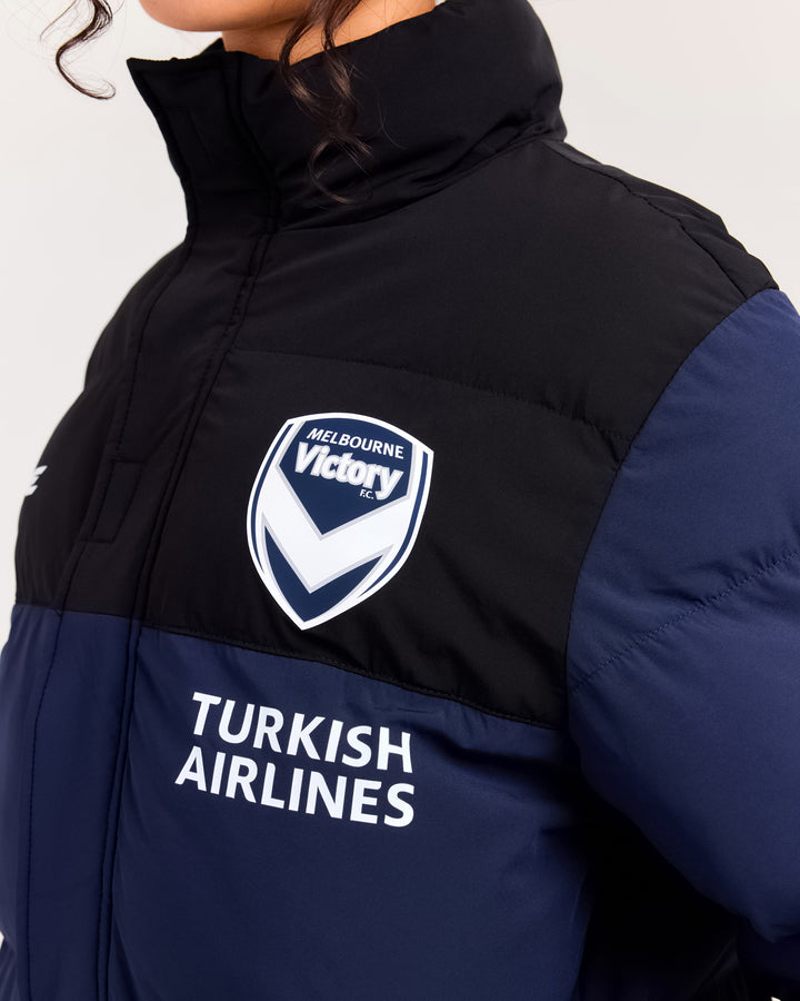 MVFC Unisex Puffer Jacket - Navy/Black