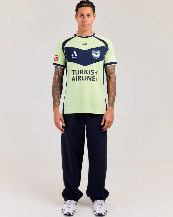 MVFC Elite Away Jersey - Lime/Navy/White