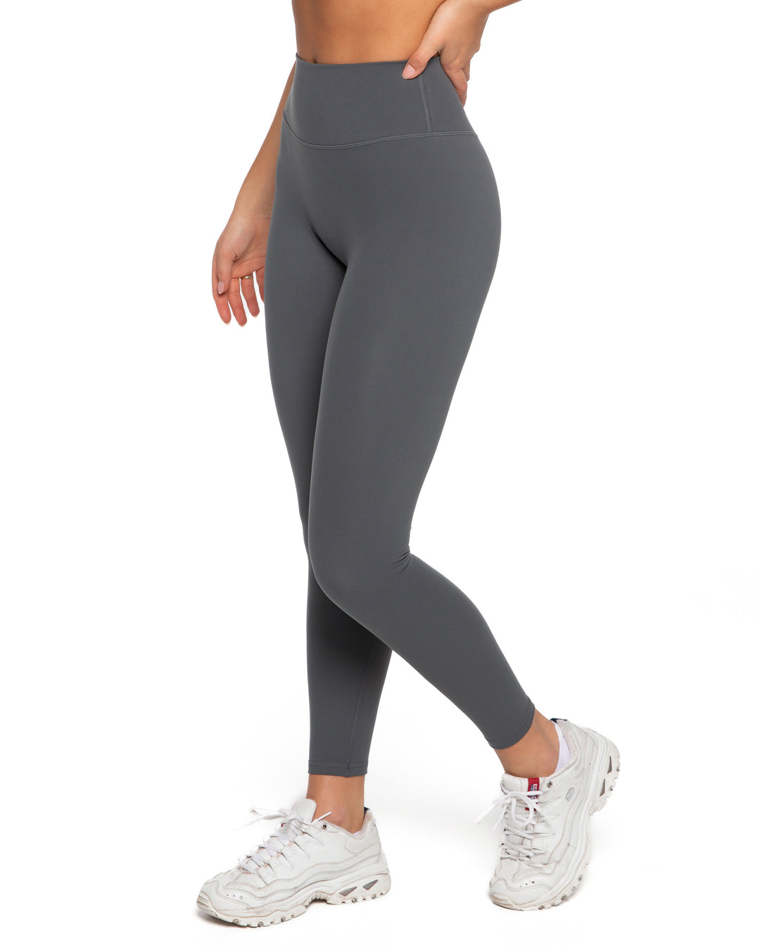 Aura SF Leggings - Cloud Grey