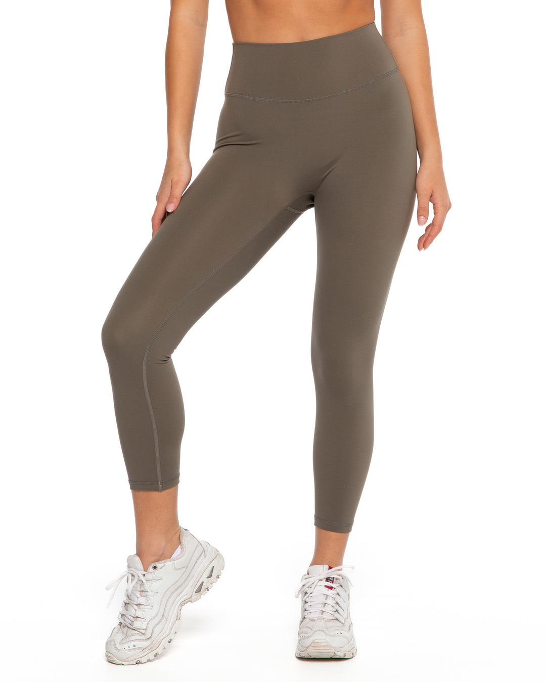 7/8 Aura SF Leggings - Dusty Khaki