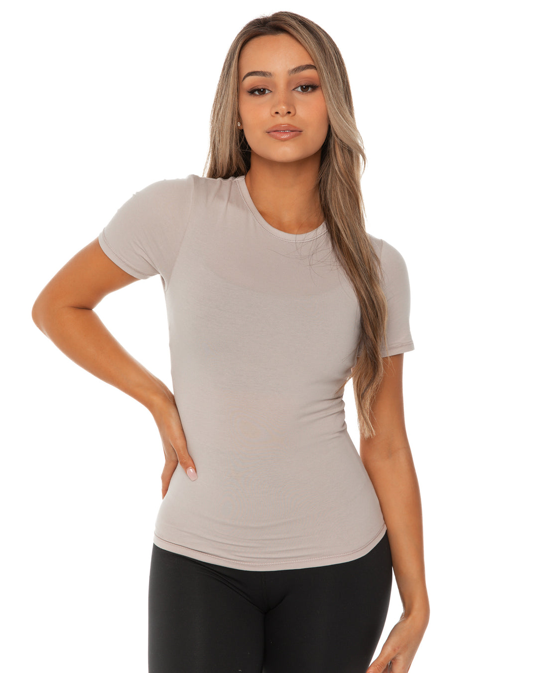 Charm Tee - Taupe