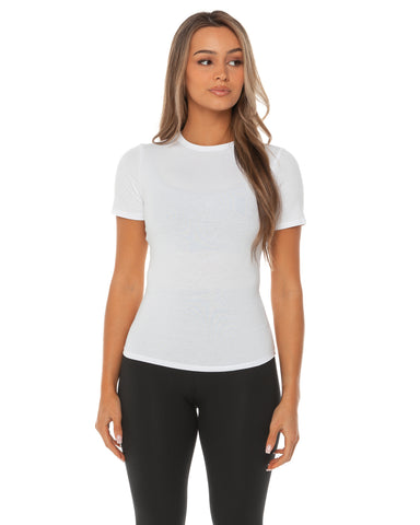 Charm Tee - White – Elite Eleven