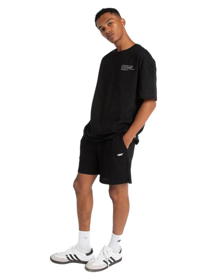 Waffle Shorts - Black