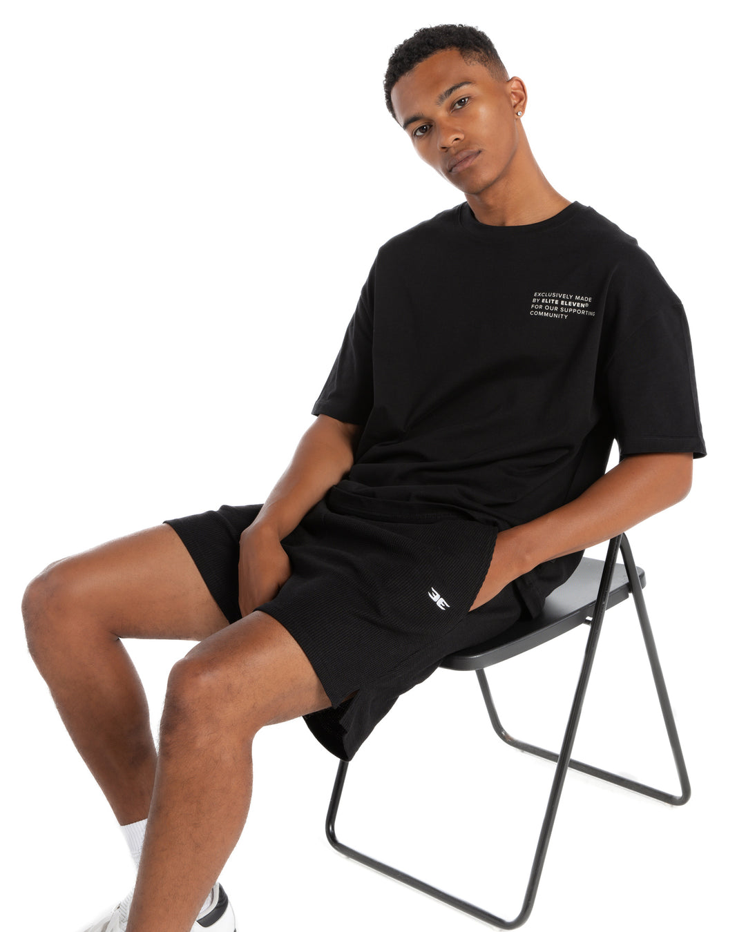 Waffle Shorts - Black