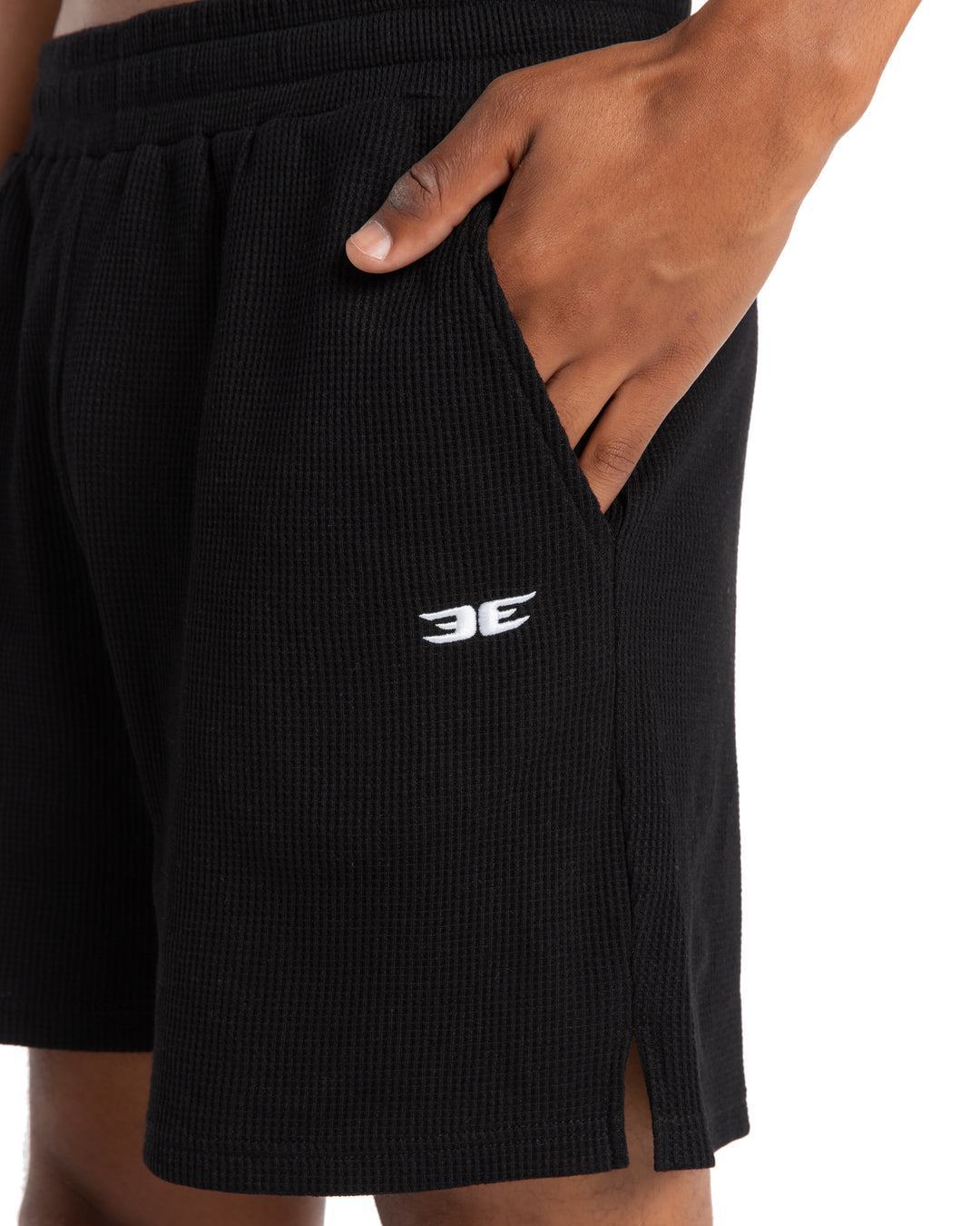 Waffle Shorts - Black
