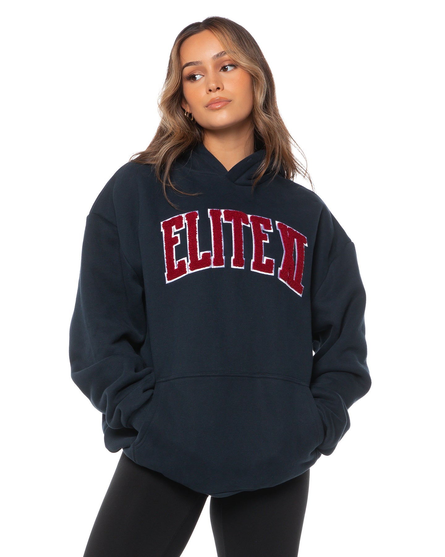 Collegiate Hoodie - Navy – Elite Eleven