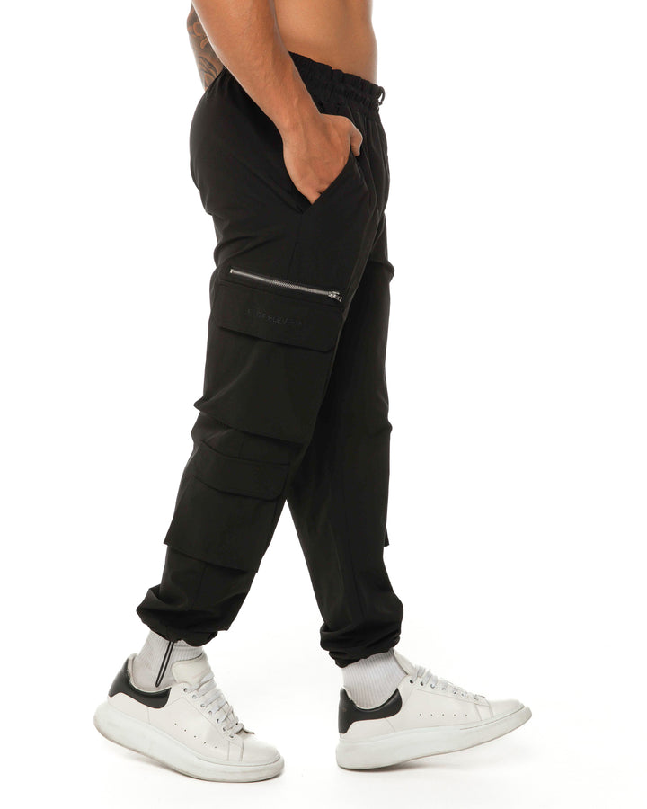 Men's Utility Cargo Pants - Black