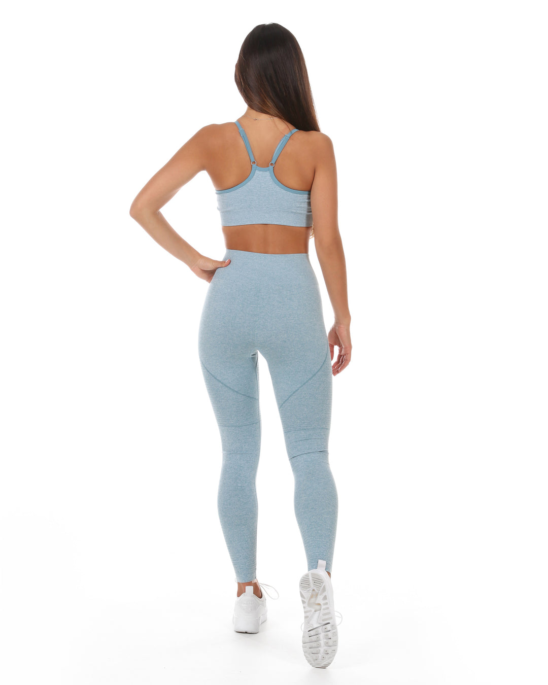 Elite Seamless Leggings - Dusty Teal