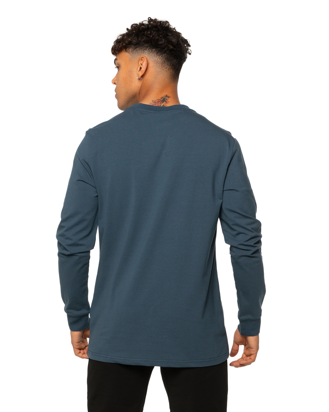 EE Long Sleeve Tee - Deep Blue