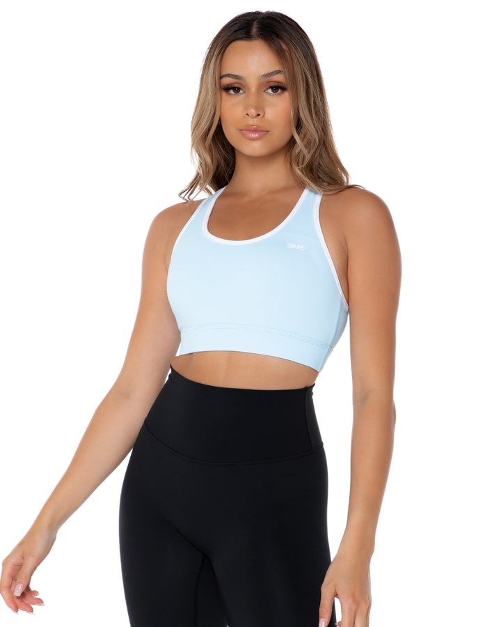 Essential Sports Bra - Pastel Blue