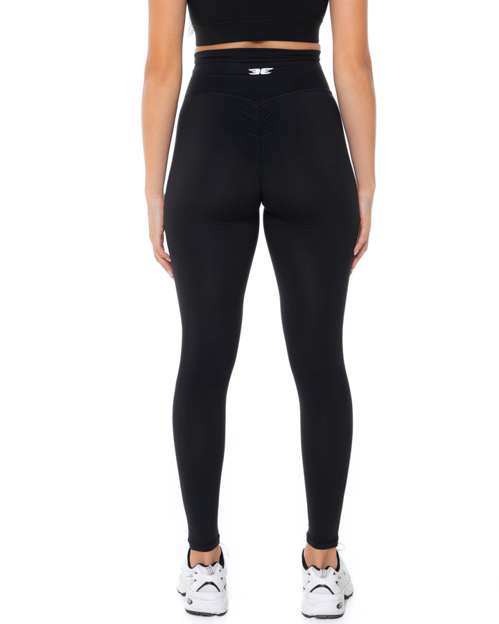 Aura Scrunch Leggings - Black