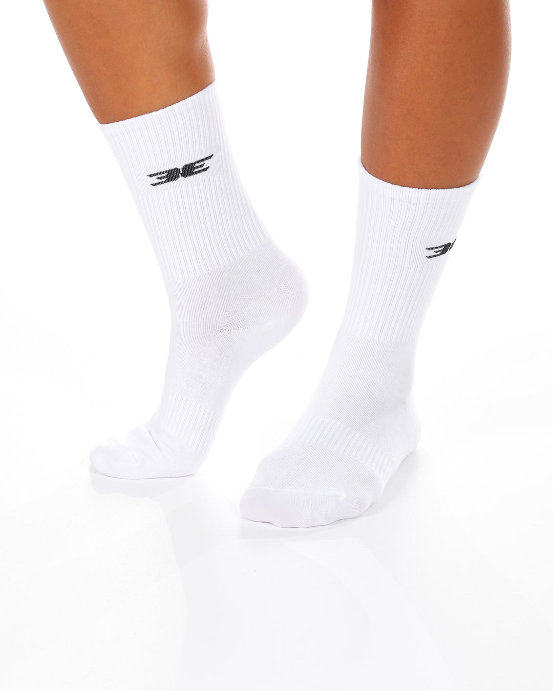 EE Athletic Socks - White