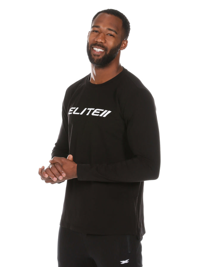 Elite 11 Long Sleeve Tee - Black