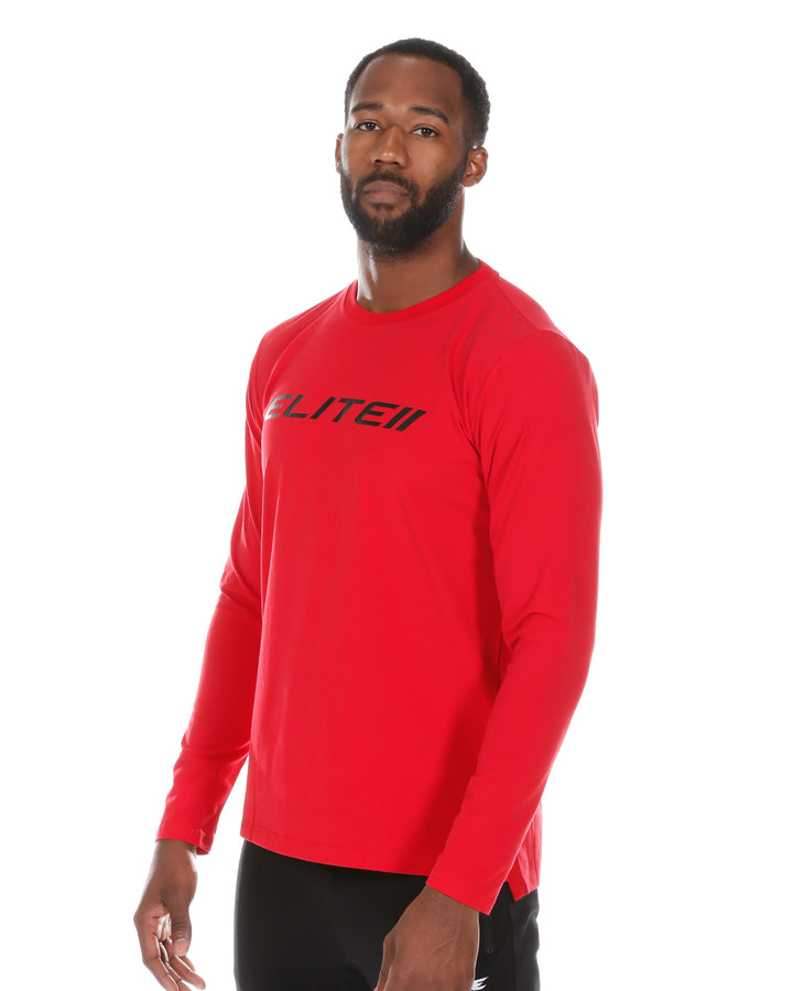 Elite 11 Long Sleeve Tee - Red