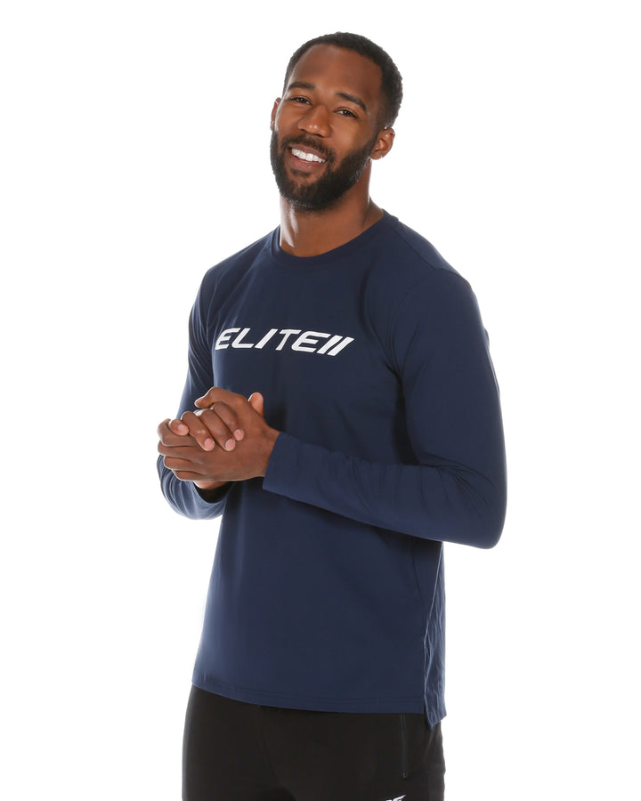 Elite 11 Long Sleeve Tee - Navy