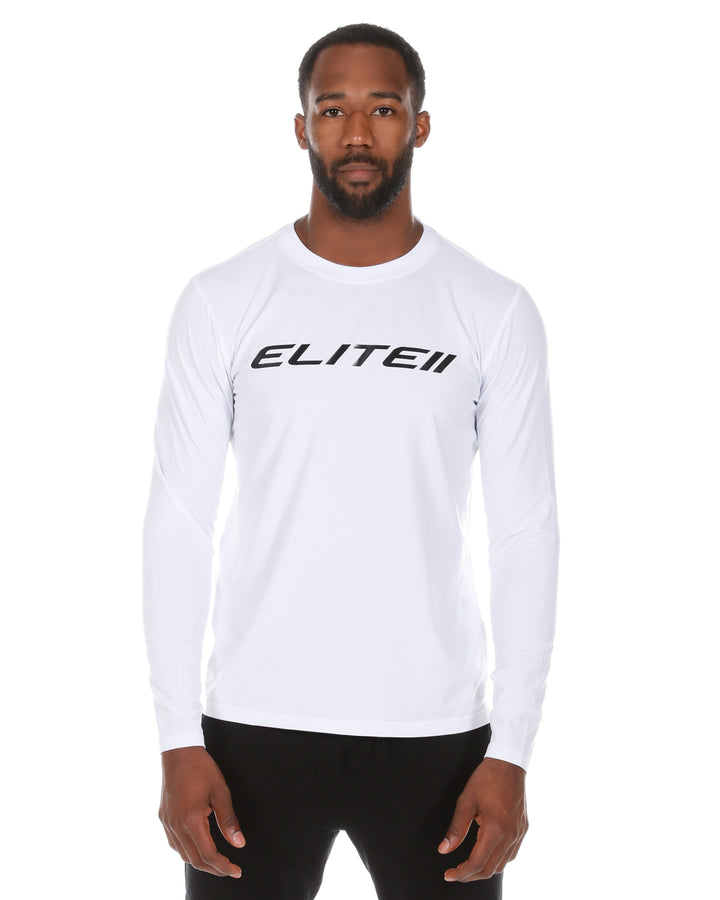 Elite 11 Long Sleeve Tee - White